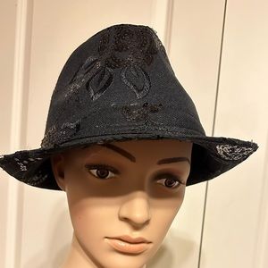Black Fedora hat